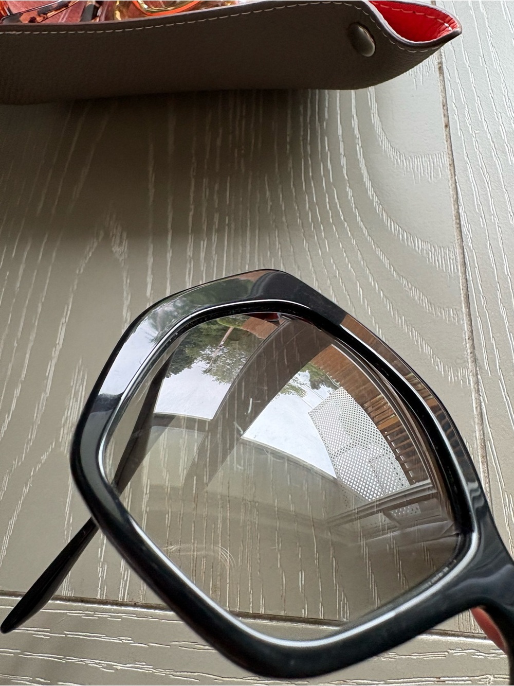 Prada Black Oversized Cat-Eye Sunglasses - Women - Picture 11 of 15
